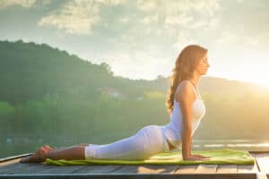 postures de types de fertilité de yoga